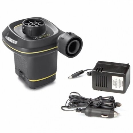 Quick Fill elektrische pomp AC 230V 12V zwart