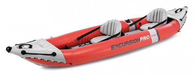 Excursion Pro kajak opblaasbaar 2-personen 384 cm rood
