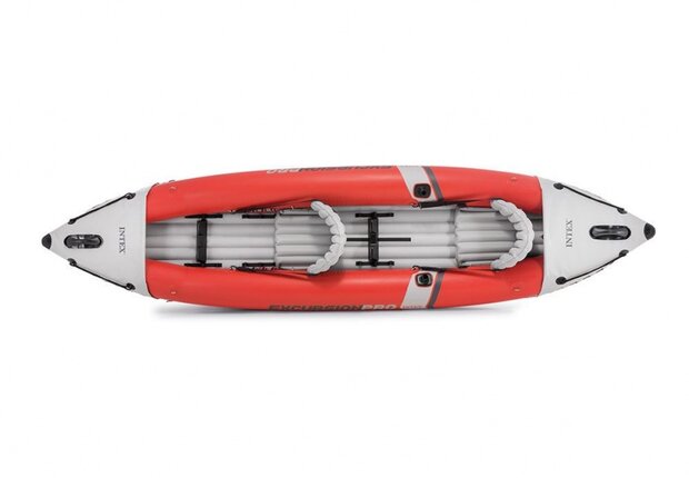 Excursion Pro kajak opblaasbaar 2-personen 384 cm rood