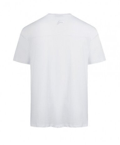 T-shirt Bodybuilding heren wit maat L