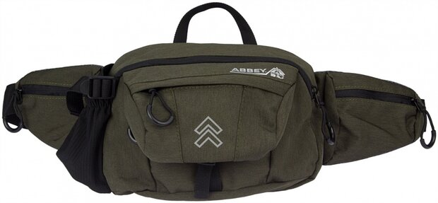 heuptas Outdoor Turnpike legergroen/zwart 3 liter