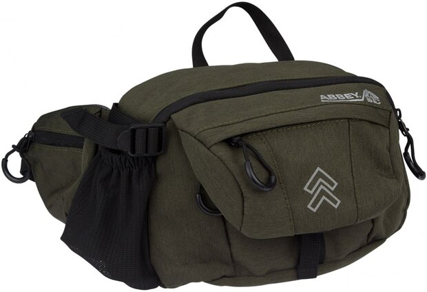 heuptas Outdoor Turnpike legergroen/zwart 3 liter