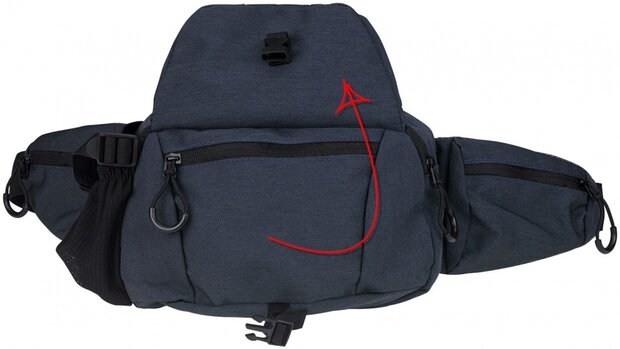 heuptas Outdoor Turnpike marine/zwart 3 liter