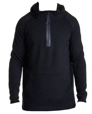 hoodie Elevate Tech heren zwart maat XL