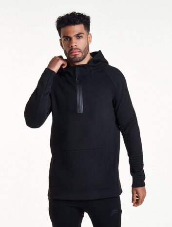 hoodie Elevate Tech heren zwart maat XL