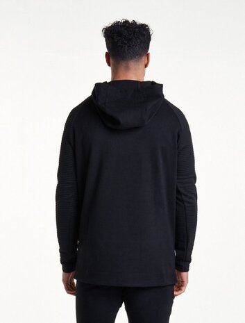 hoodie Elevate Tech heren zwart maat XL