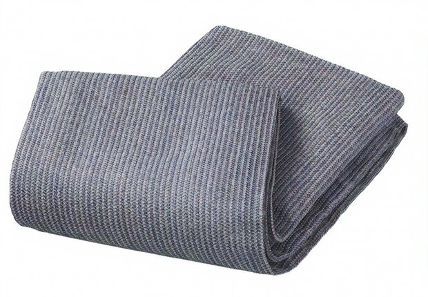 tenttapijt 350 x 250 cm blauw/wit