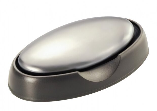 RVS zeepsteen Clear 10 cm