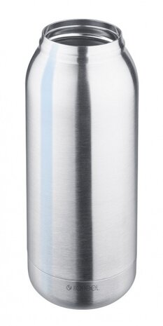 RVS sportfles 0,35 liter zilver