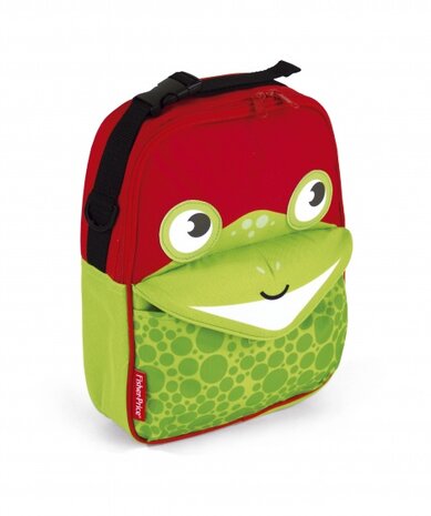 rugzak kikker rood/groen 4,5 liter
