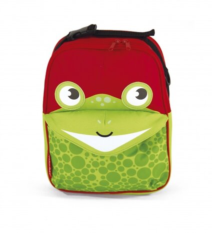 rugzak kikker rood/groen 4,5 liter