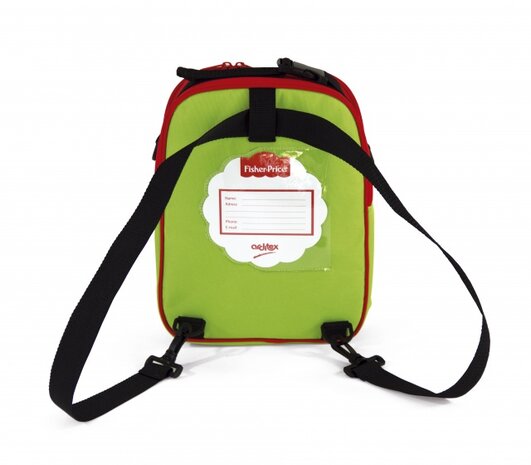 rugzak kikker rood/groen 4,5 liter