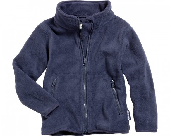 fleecejas junior donkerblauw maat 74