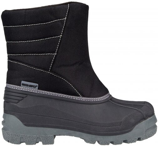 snowboots Snow Base unisex zwart/grijs maat 45