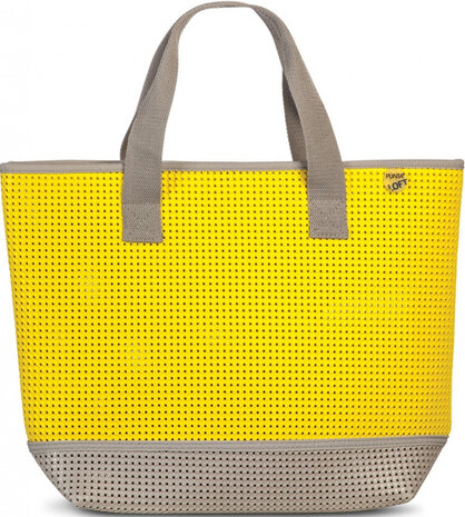 shopper Punta Loft dames 21 liter geel