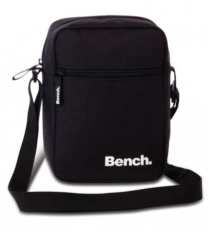 schoudertas crossbody 3 liter zwart