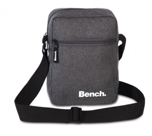 schoudertas crossbody 3 liter grijs