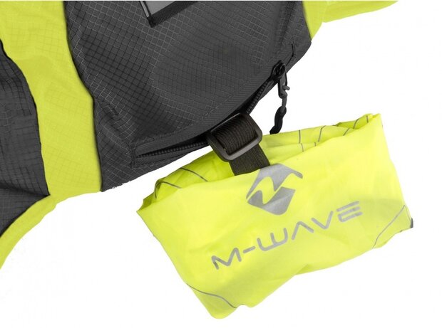 outdoor-rugzak Rough Ride zwart/geel 15 liter