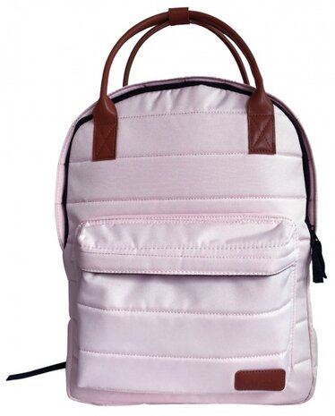 rugzak 14 liter roze/bruin