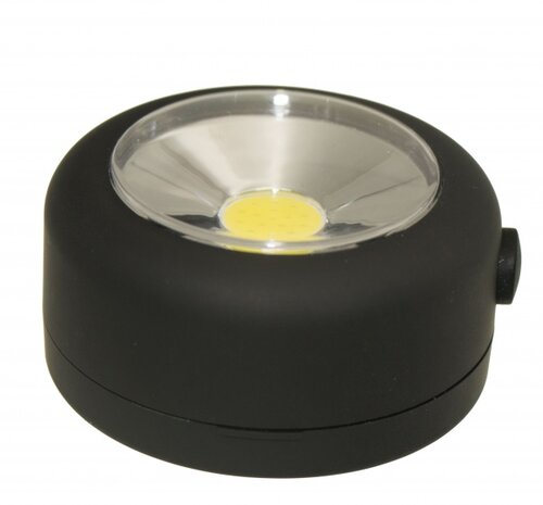lamp hanger magneet 15 leds 7 cm zwart