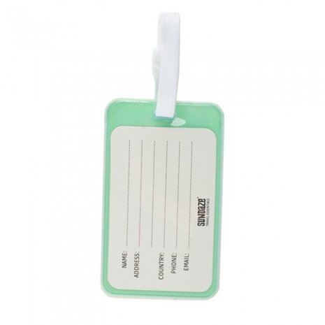 bagagelabel 12,6 cm etnisch