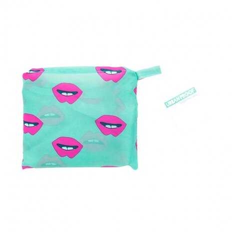 opvouwbare shopper lippen