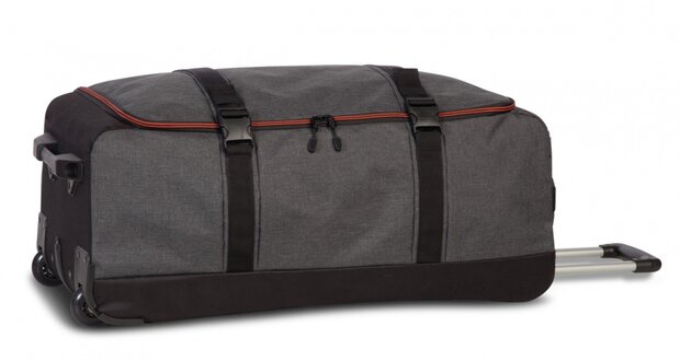 bagagetrolley 72 liter softcase donkergrijs