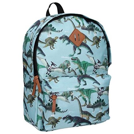 rugzak Dino 39 x 29 cm multicolor