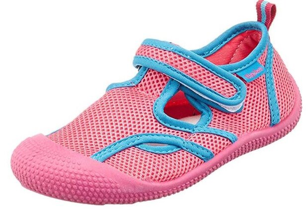 waterschoenen Aqua UV-werend roze/turquoise mt 24/25