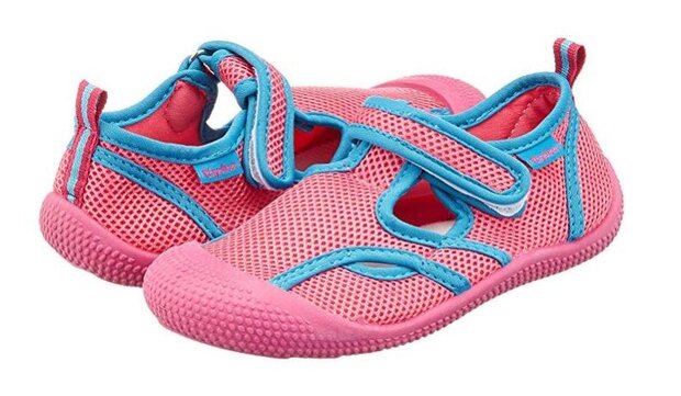 waterschoenen Aqua UV-werend roze/turquoise mt 24/25