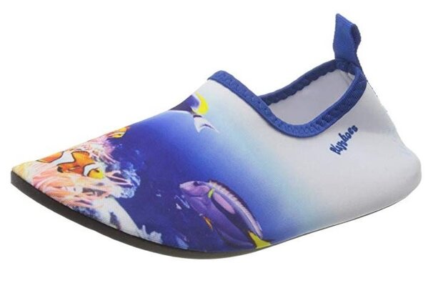 aquaschoenen Koraal UV-werend blauw maat 18/19