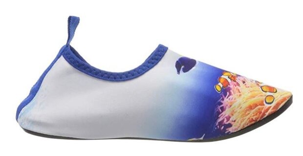 aquaschoenen Koraal UV-werend blauw maat 18/19