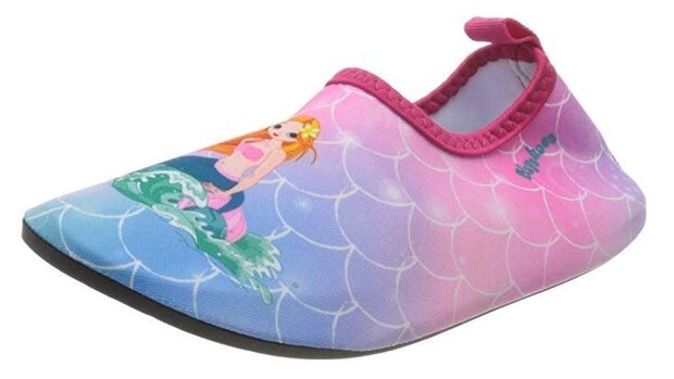 aquaschoenen Zeemeermin UV-werend roze maat 24/25