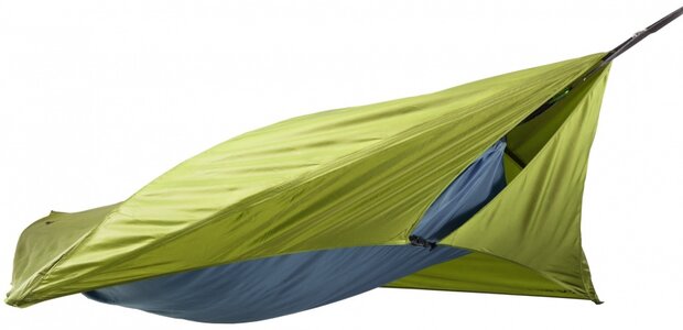 hangmattent Sky Bivy Bundle 400 x 240 cm groen/blauw