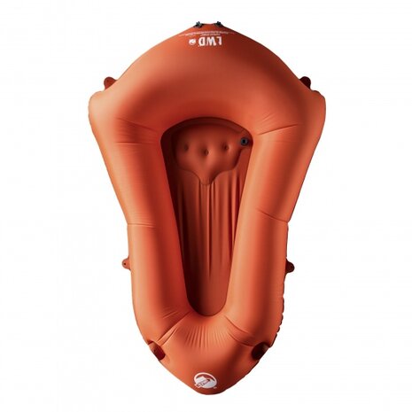 opblaasboot Litewater Dinghy 193 x 114 x 24 cm oranje/blauw