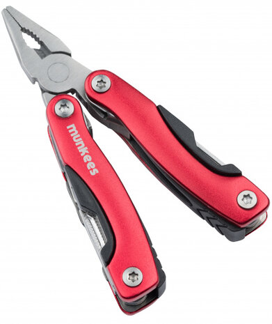 multitool 7 functies rood unisex 11 cm