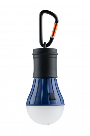 tent lamp LED met karabijnhaak blauw