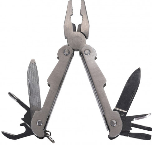 multitool grijs/zwart 21 x 13,5 x 1,5 cm
