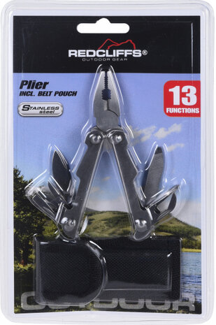 multitool grijs/zwart 21 x 13,5 x 1,5 cm