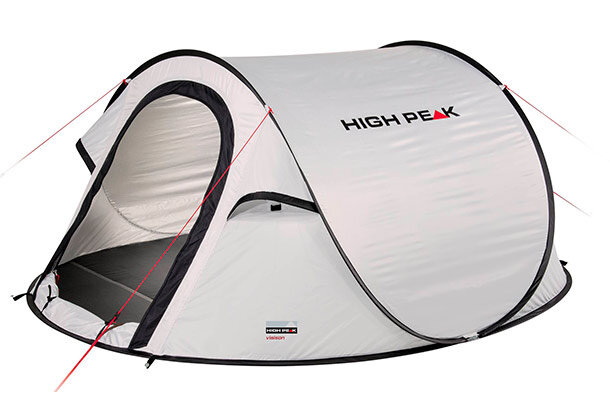 pop-up tent Vision 2-persoons 235 x 140 x 100 cm wit