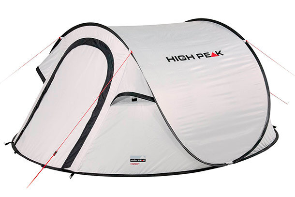 pop-up tent Vision 3-persoons 235 x 180 x 100 cm wit