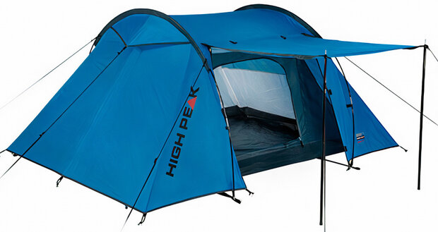 tunneltent Kalmar 2-persoons 240 x 170 x 105 cm blauw