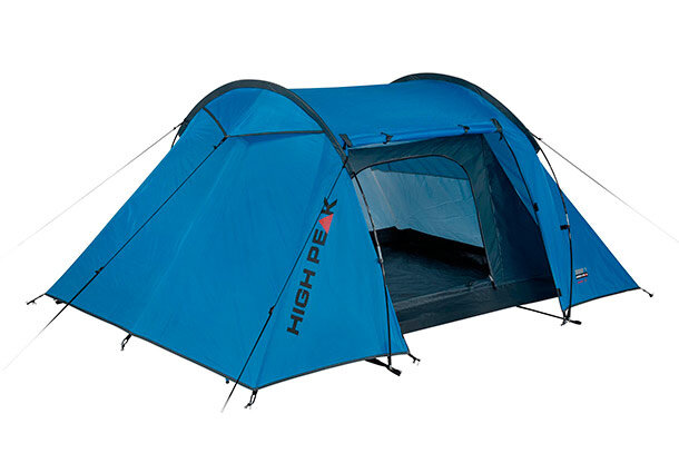 tunneltent Kalmar 2-persoons 240 x 170 x 105 cm blauw