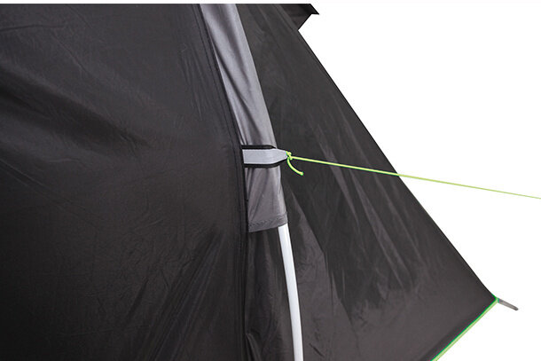 Familietent Tauris 4.0 4-persoons 440 cm donkergrijs