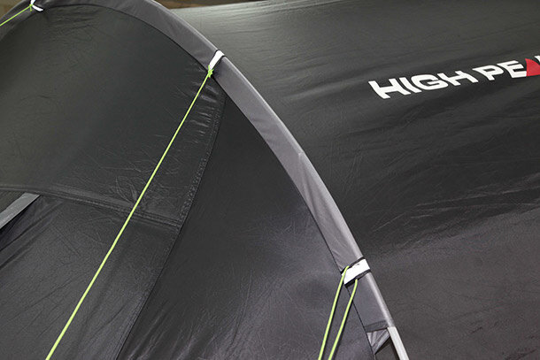 Familietent Tauris 4.0 4-persoons 440 cm donkergrijs