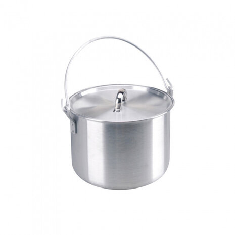 kookpan outdoor zilver 8 liter
