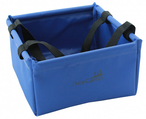opvouwbare waskom blauw 5 liter