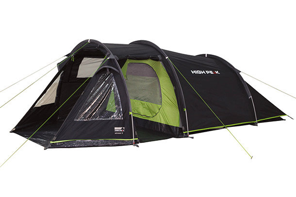 tunneltent Atmos 3-persoons 390 x 180 cm donkergrijs