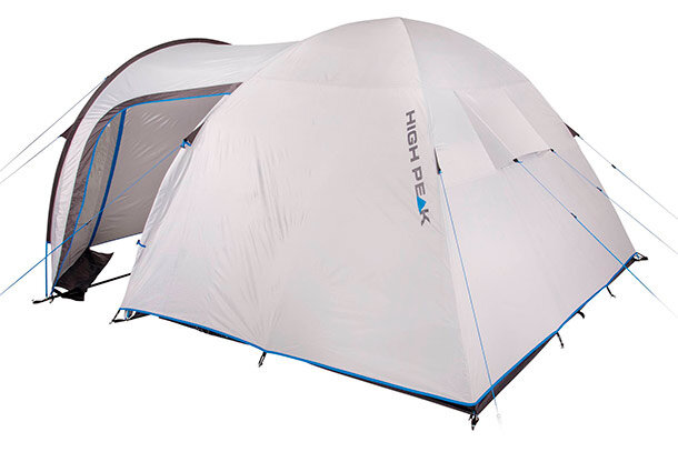 koepeltent Tessin 5-persoons 390 x 300 x 190 cm grijs
