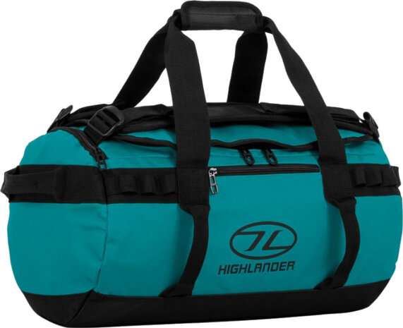weekendtas Storm Kit 30 liter PVC aqua/zwart